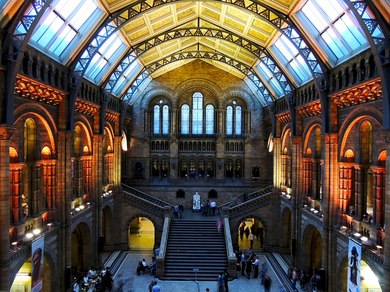 natural history museum, london, architecture